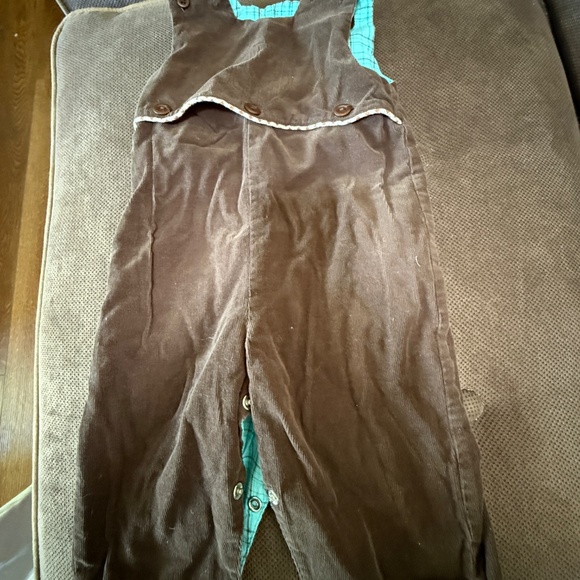 Bailey Boys Reversible Overalls 9 Months - Picture 4 of 4